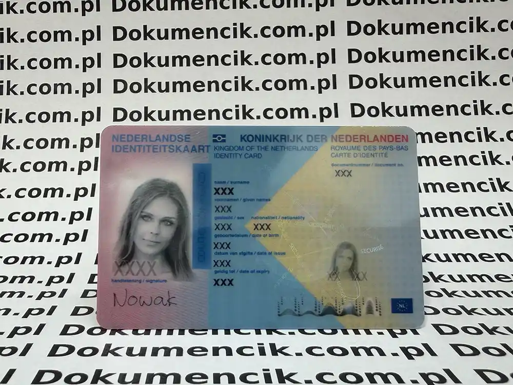 Alternative view of Holenderski Dowód Osobisty Kolekcjonerskie