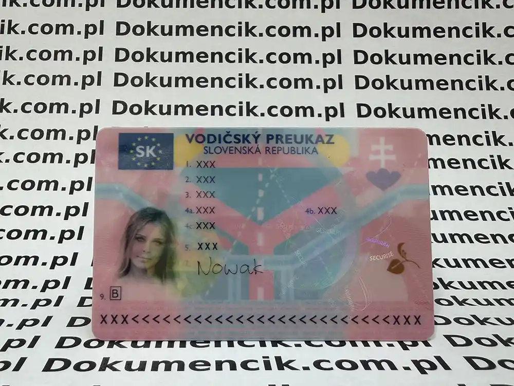 Alternative view of Słowackie Prawo Jazdy Kolekcjonerskie