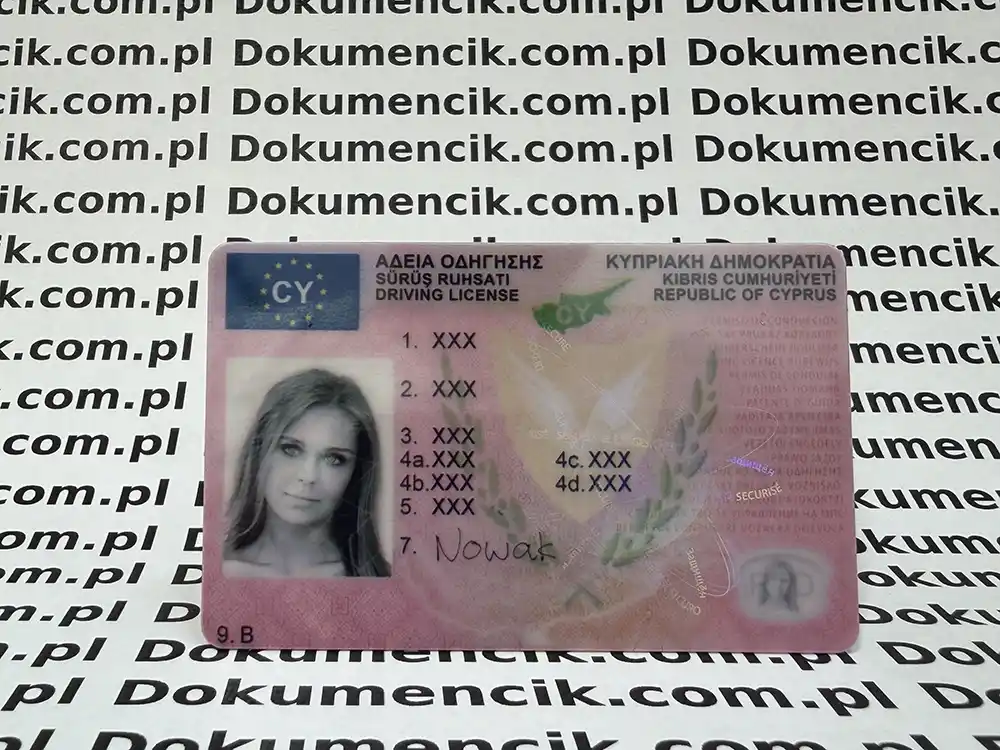 Alternative view of Cypryjskie Prawo Jazdy Kolekcjonerskie